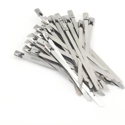 Hot Sale Stainless Steel Cable Zip Tie 316 304 Material 4.6*360mm Steel Cable Tie