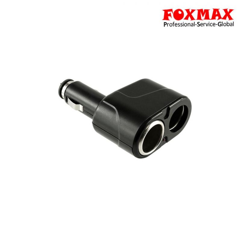 Car Charger Cigarette Lighter 2 Sockets Adapter (FM-CL06)
