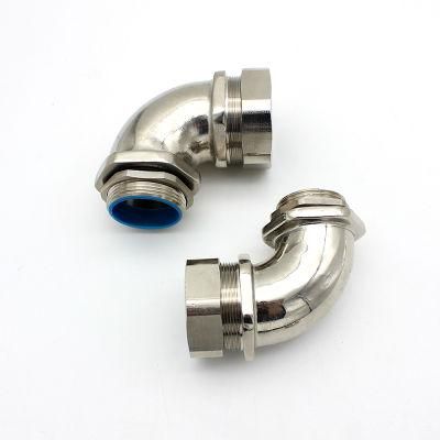M56 Right Angel Cable Gland Flexibel Elbow Conduit Fittings Waterproof