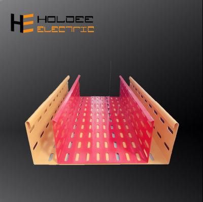 Polyester Coated Ventilated or Perforated Trough Cable Tray