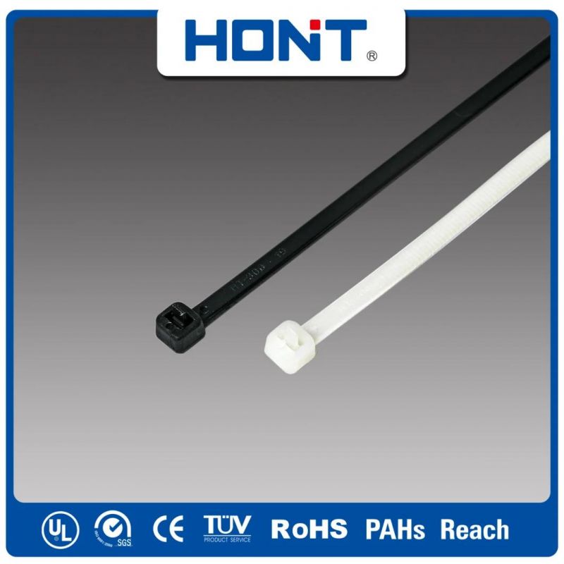 100PCS/Bag Self-Locking Tie Hont Plastics & Products Releasable Cable Ties
