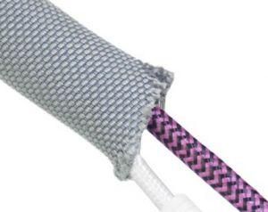 Self-Closing, Open Tubular Shape Pet Monofilament and Multifilament Fibre Woven Ribbon Hose Protection Used in Automobile