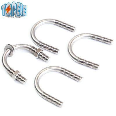 Pipe Support Stainless Steel U Bolt Pipe Hanger Bolt and Nut