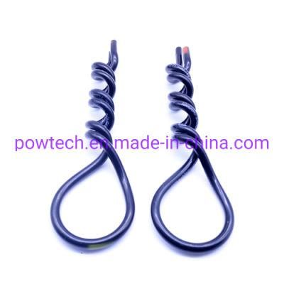 PVC Plastic Line Tie Double Top Tie