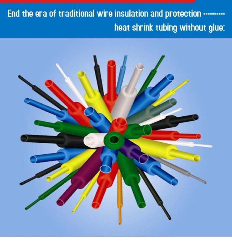 High Performance Waterproof Insulated Dual Wall Adhesive Marine Heat Shrink Tubing