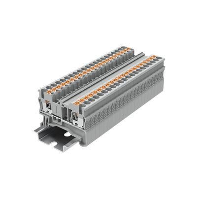 PT2.5-2-G Push in Widely Terminal DIN Rail