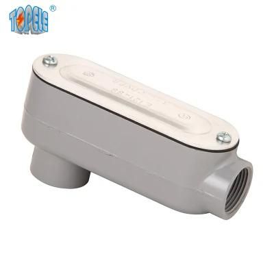 Tp Products Rigid Conduit Body, Aluminum, Type Lr, Threaded with Cover and Gasket with UL