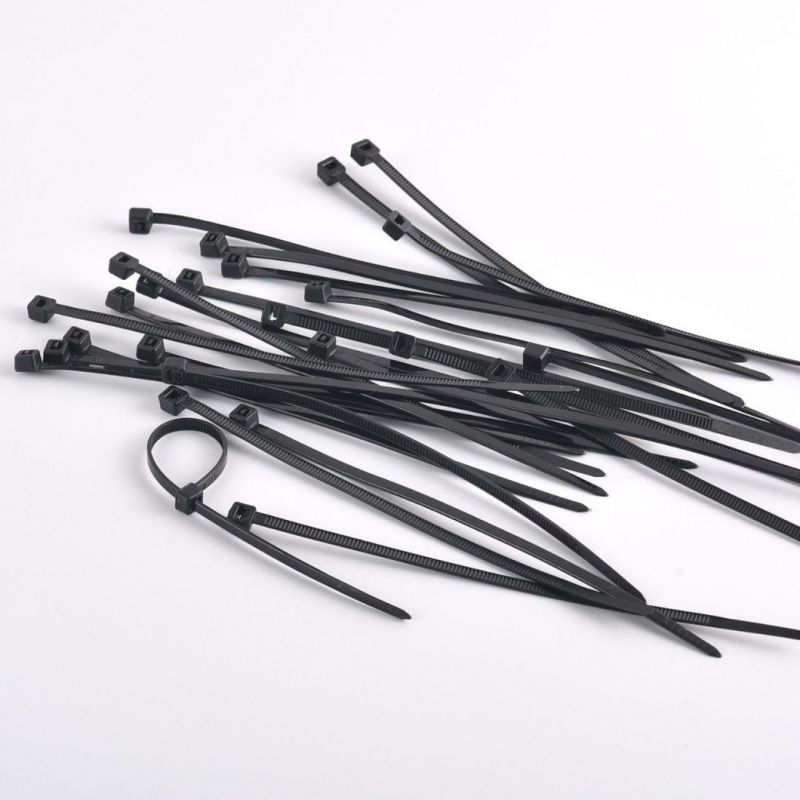 Behappy Self-Locking Black Nylon Cable Ties Made of Nylon 66