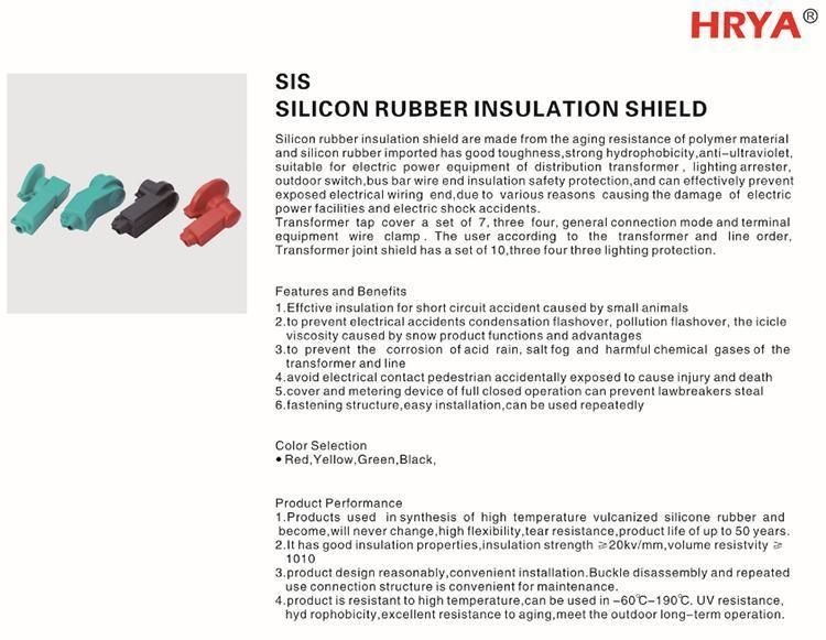 Connector Shield/Transformer Insulation Protection Cover/Silicone Rubber Transformer Insulation Protection Box