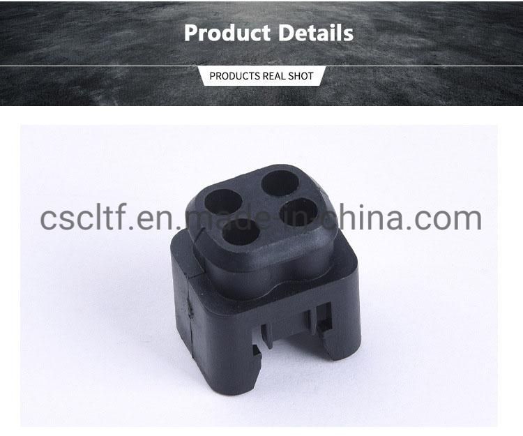 Black Color 4p Connector Male to Female Plug Automotive Waterproof Connector