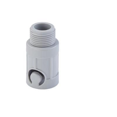 High Quality Plastic Corrugated Connector Flexible Conduit Connector Clip Adaptor