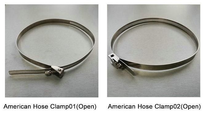 American Hose Clamp Open Type