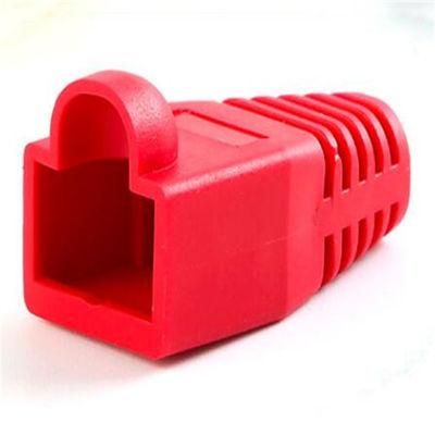 Wholesale 100PCS RJ45 CAT6 Cat5e Adapter Ethernet Network Cable Connector Plugs Cover RJ45 Cat5 CAT6 Protective Sleeve