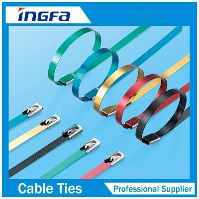 Fast Lock Stainless Steel Cable Tie 4.6X300mm