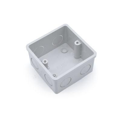 Halogen Free Plastic Switch Junction Boxes with 20/25mm for Electrical