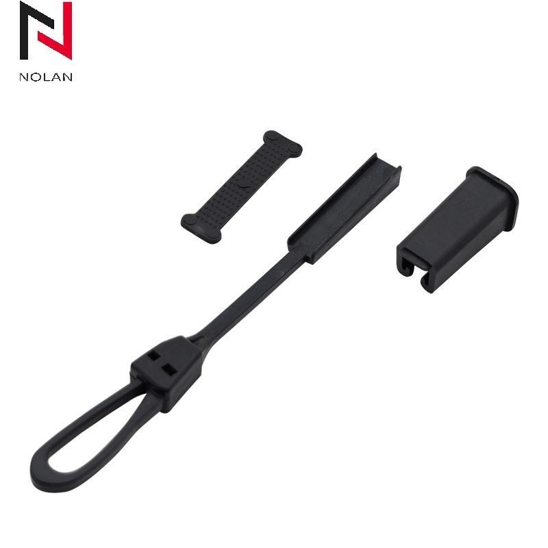 Round Drop Cable Tention Clamp FTTH Cable Clamp N3 Tention Clamp Round Optical Cable Plastic Clamp