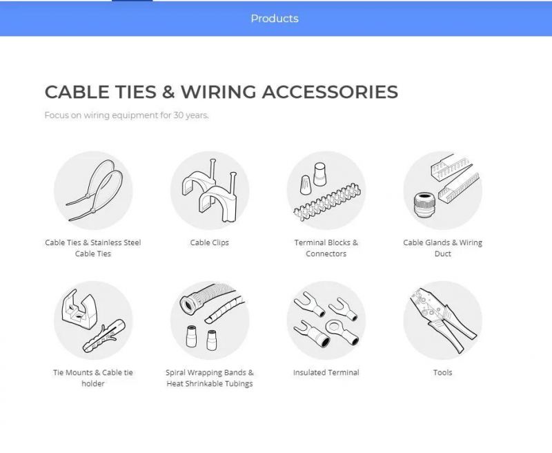 12X1000 PA66 High Quality CE UL Certificated Cable Tie