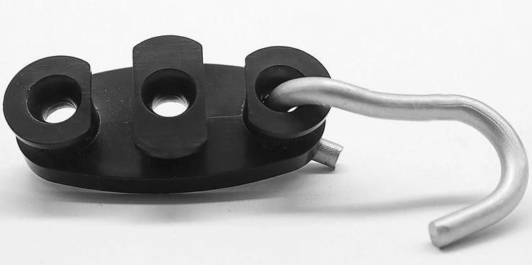 Plastic Drop Tensioner Connector with Galvanize Steel Hook