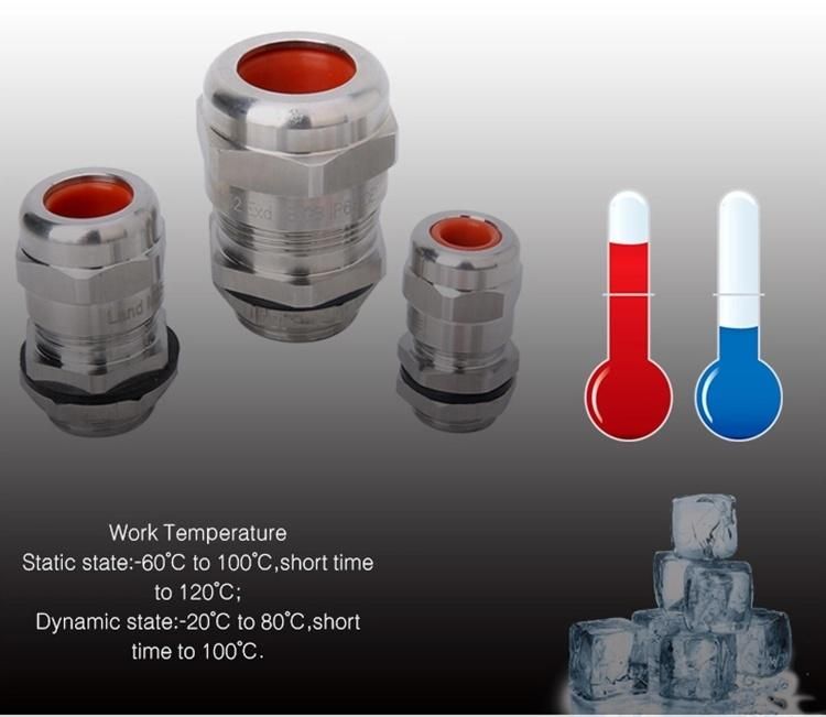 Pg Series Metal Brass Waterproof Cable Glands