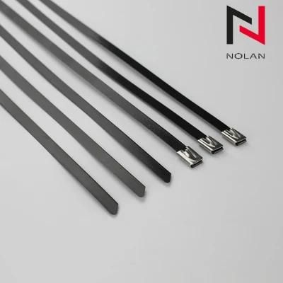 304 Stainless Steel Cable Ties Stainless Steel Barb Lock Nylon Ties PVC Coated Stainless Steel Ties