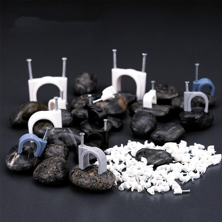 2.5mm-50mm Plastic Wall Cable Clip