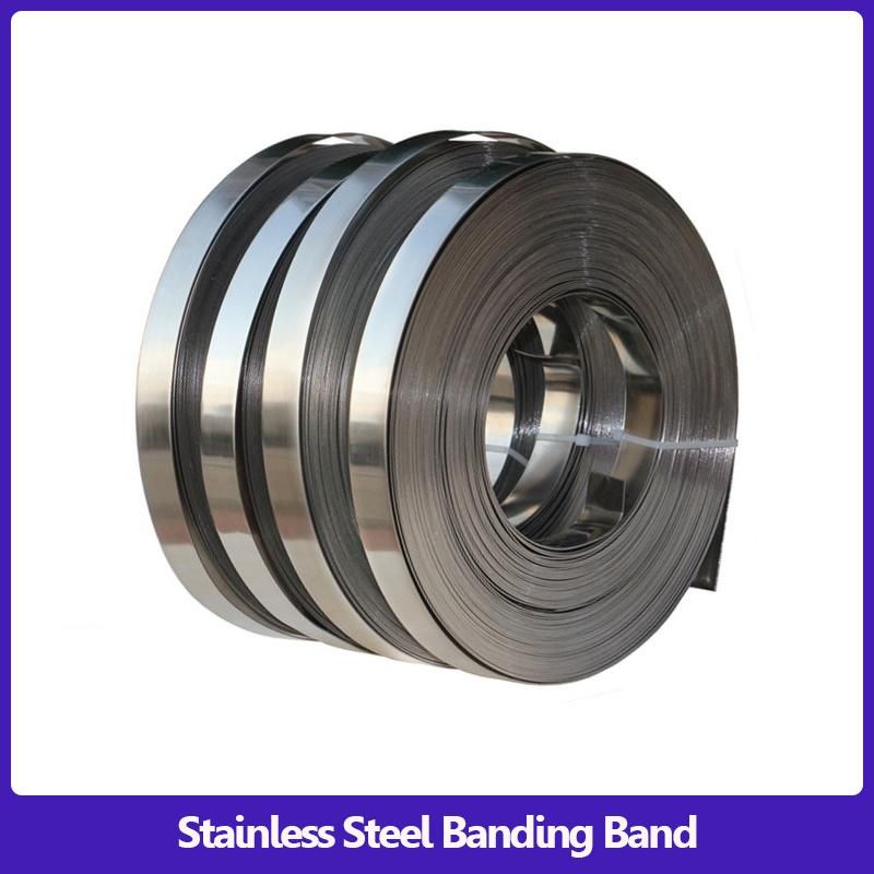 Customized Grade 304 316 Stainless Steel Banding Band Strapping Narrow Cable Ties Band