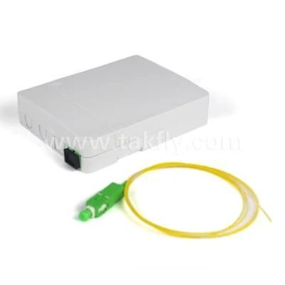 2 Ports FTTH Wall Outlet Box Fiber Optic Terminal Box Without Pigtails and Adapters