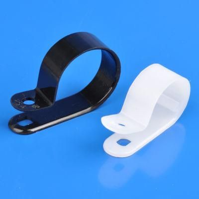 3/8 5/16 R-Type Screw Fixed Cable Holder Nylon Cable Clamps