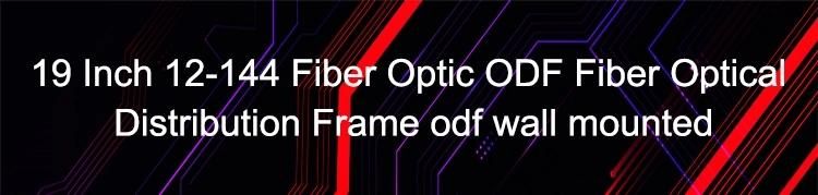 FTTH ODF 24 Core Sc APC UPS ODF Patch Panel Fibra Optica 1u ODF Optical Fiber Distribution Frame