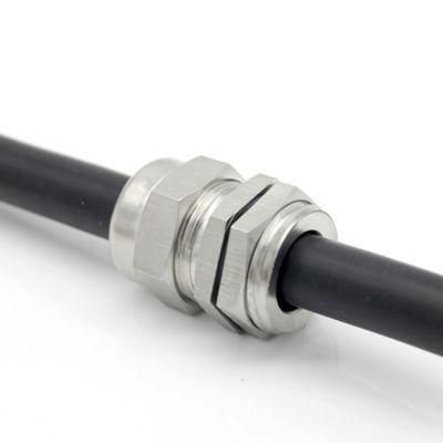 Pg9 Customized SS304 316 Waterproof IP68 Ss Cable Gland Stainless Steel Gland