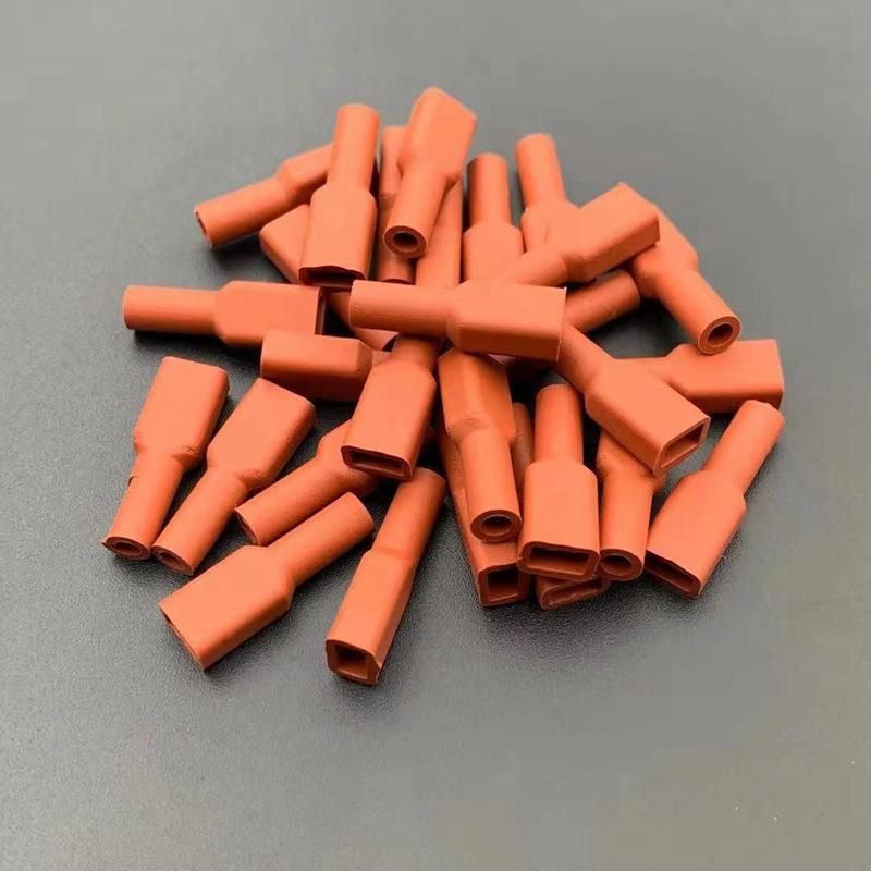 Electrical Wiring Spade Crimp Terminal Connector Insulating PVC Sleeve