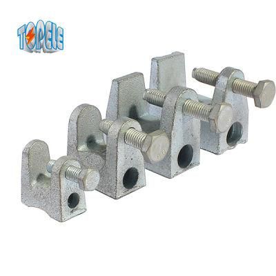 China Manufacturer M6 M8 M10 M12 Galvanized Malleable Iron Beam Clamp