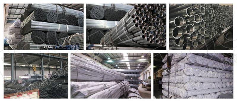 ERW Welded Electric G. I Structural Galvanized Carbon Steel Pipe