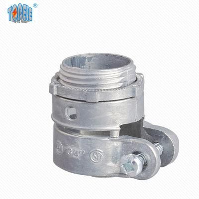 Electrical Conduit Fittings Flex Metallic Conduit Connector Straight Squeeze Zinc with UL