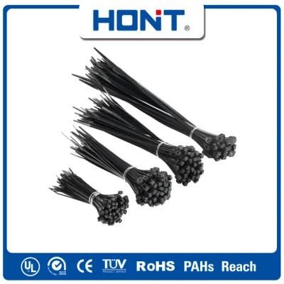 100PCS/Bag Self-Locking Tie Hont Plastics &amp; Products Releasable Cable Ties