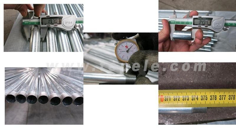 Hot DIP Galvanized Steel Pipe / Gi Pre Galvanized Steel Pipe/Seamless Pipe