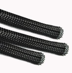Expandable Braided Sleeve Productor Pet PA with High Permanent Temperature Resistance Utilized for Wires