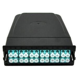 24 Core Data Center High Precision Fiber Optic MPO/MTP Cassette