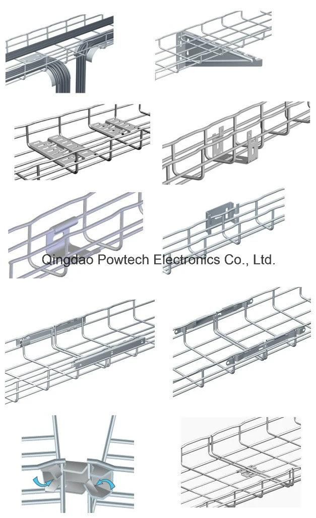 Wire Mesh Cable Tray (CE, ISO, SGS, UL)