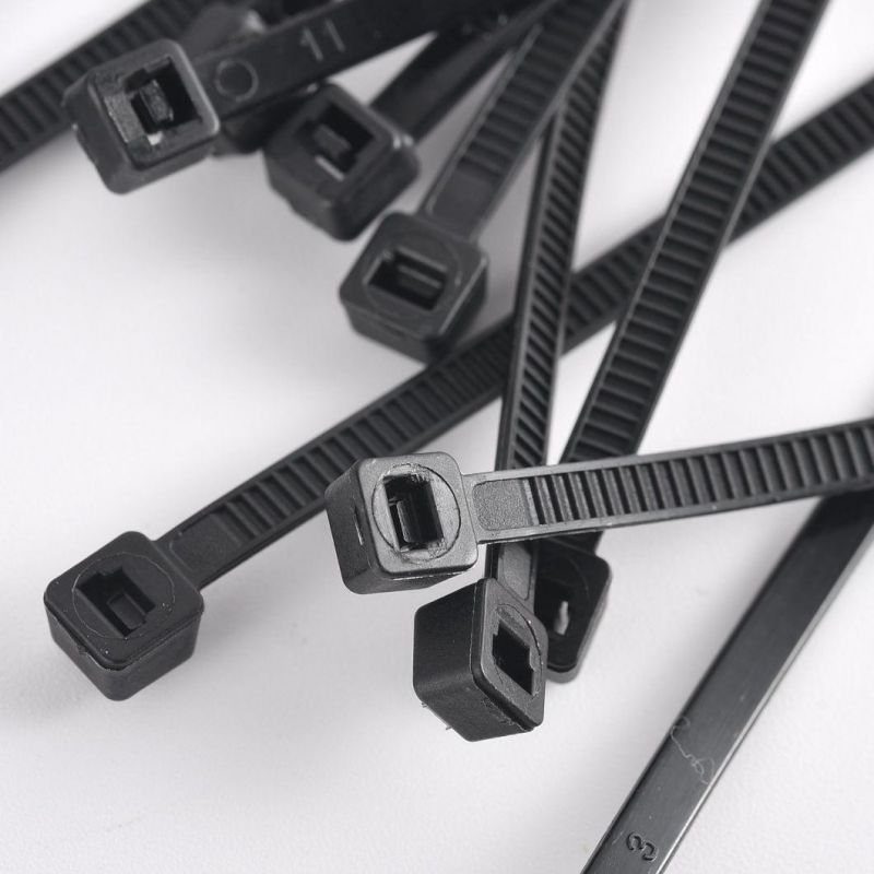 All Sizes Black Nylon Plastic Locking Cable Ties Zip Wire Wrap Cord