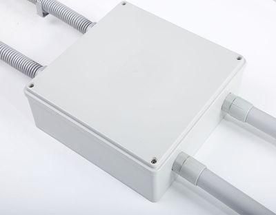 2 Gang Gray PVC Exterior Electrical Adaptable Box