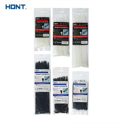 Wire Straps Black Hta-7.2*450 Plastic Cable Tie with SGS