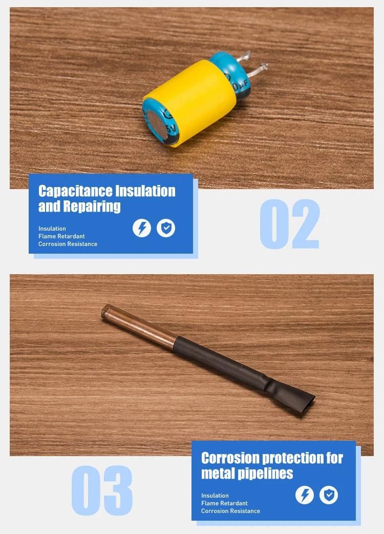 Universal Black Heat Shrink Tube Without Glue