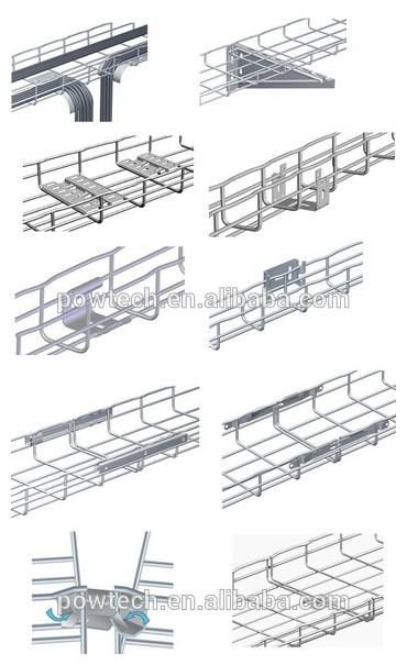 Material Stainless Steel Perforated Cable Tray
