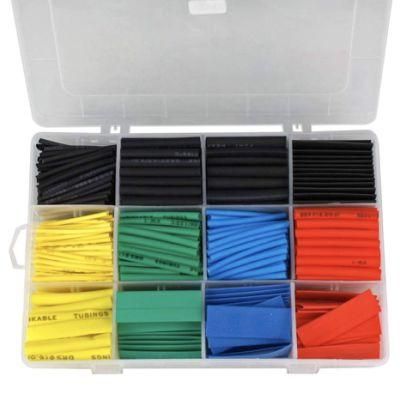 560PCS/Kit Electrical Heat Resistant 560PCS Polyolefin Shrink Thin Wall Tubing Kit