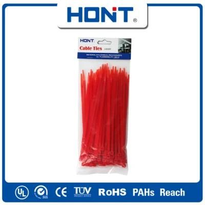 Hot Sale Manufacturer Good Quality Patented Ht-4.8*120 Nylon Cable Tie with BSCI
