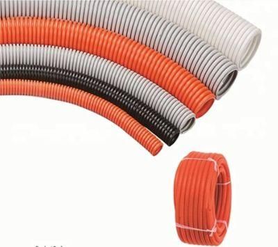 Customized Halogen Free Wiring Cable Flexible Corrugated Electrical Conduit