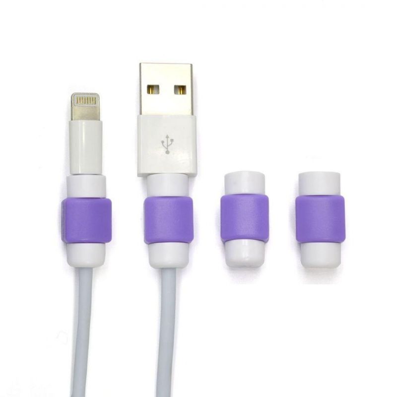 Lightning USB Charger Cable Protector Saver Cover for Apple iPhone