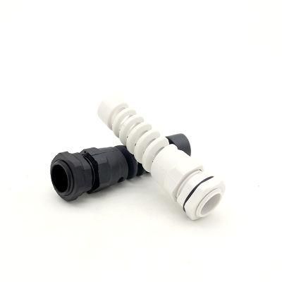 Waterproof IP68 Strain Relief spiral Cable Glands with RoHS