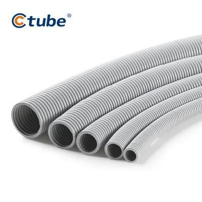 32mm Wire Cable Protection Custom Color PVC Flexible Corrugated Conduit